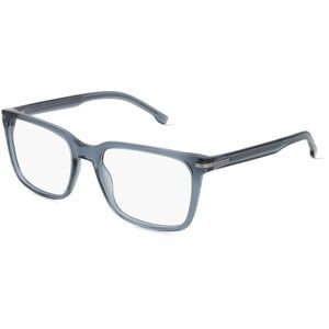 Safilo SpA Boss 1602 Herren-Brille inkl. Gläser Vollrand Quadratisch Acetat-Gestell 55/19/145, Grau