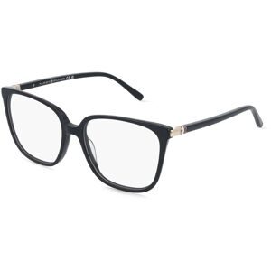 Safilo GmbH Tommy Hilfiger TH 2353 Damen-Brille inkl. Gläser Vollrand Quadratisch Acetat-Gestell 54/16/140, Schwarz