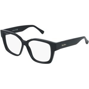 Marcolin Deutschland GmbH Max Mara MM5184 Damen-Brille inkl. Gläser Vollrand Quadratisch Acetat-Gestell 52/14/140, Schwarz