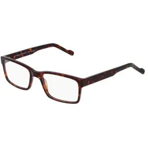 Wenzhou Lanson International Co., Ltd. Fielmann LN 040 FLEX CL Herren-Brille inkl. Gläser Vollrand Quadratisch Acetat-Gestell 56/20/145, Havanna