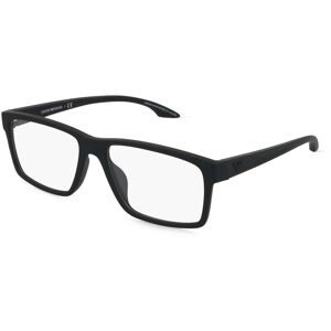 Luxottica Fashion Brillen Vertriebs GmbH Emporio Armani EA3210U Herren-Brille inkl. Gläser Vollrand Quadratisch Kunststoff-Gestell 55/16/145, Schwarz