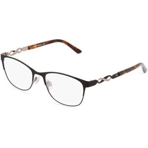 OWP Brillen GmbH Optische Werke OWP 1402 Unisex-Brille inkl. Gläser Vollrand Quadratisch Metall-Gestell 53/18/140, Braun