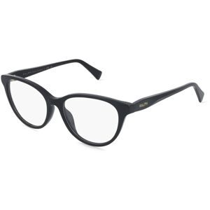 Luxottica Fashion Brillen Vertriebs GmbH Ralph Lauren RA7198U Damen-Brille inkl. Gläser Vollrand Butterfly Acetat-Gestell 53/16/145, Schwarz