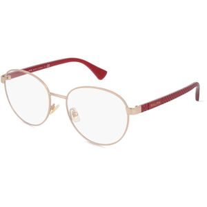 Luxottica Fashion Brillen Vertriebs GmbH Ralph RA6050 Damen-Brille inkl. Gläser Vollrand Rund Metall-Gestell 51/17/140, Pink