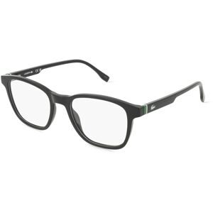 Marchon Germany GmbH Lacoste L2949 Unisex-Brille inkl. Gläser Vollrand Quadratisch Propionat-Gestell 52/19/145, Schwarz