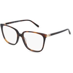 Safilo GmbH Tommy Hilfiger TH 2353 Damen-Brille inkl. Gläser Vollrand Quadratisch Acetat-Gestell 54/16/140, Havanna