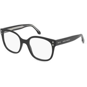 Safilo GmbH Isabel Marant IM 0021 Damen-Brille inkl. Gläser Vollrand Butterfly Acetat-Gestell 52/20/145, Schwarz