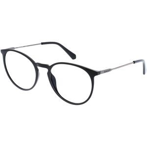 Marcolin Deutschland GmbH Gant GA3238 Unisex-Brille inkl. Gläser Vollrand Rund Kunststoff-Gestell 53/19/145, Schwarz
