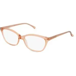 C&S CO. LTD. Fielmann ABC 069 CL Damen-Brille inkl. Gläser Vollrand Butterfly Acetat-Gestell 52/16/135, Orange