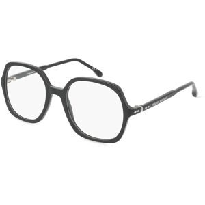 Safilo GmbH Isabel Marant IM 0087 Damen-Brille inkl. Gläser Vollrand Quadratisch Acetat-Gestell 54/20/140, Schwarz