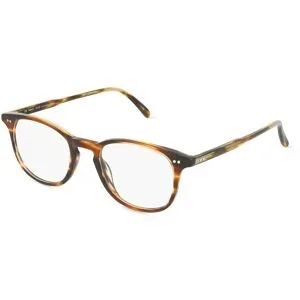 Wenzhou Lanson International Co., Ltd. Fielmann LN 044 RN JACOB Herren-Brille inkl. Gläser Vollrand Panto Acetat-Gestell 47/20/145, Havanna