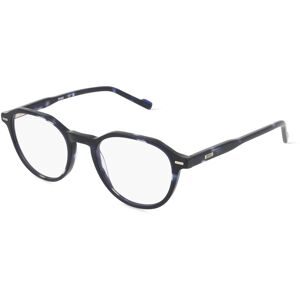 Marchon Germany GmbH Zeiss ZS24542 Unisex-Brille inkl. Gläser Vollrand Panto Acetat-Gestell 49/20/145, Blau