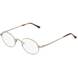 Wenzhou Bada Optical Co. , LTD Fielmann BD 503 CL Unisex-Brille inkl. Gläser Vollrand Oval Edelstahl-Gestell 48/22/140, Gold