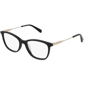 Marchon Germany GmbH Longchamp LO2683 Unisex-Brille inkl. Gläser Vollrand Quadratisch Acetat-Gestell 49/17/140, Schwarz