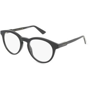 Kering Eyewear Spa Gucci GG1822O Unisex-Brille inkl. Gläser Vollrand Rund Acetat-Gestell 50/20/145, Schwarz