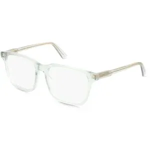 Kering Eyewear Spa Gucci GG1120O Unisex-Brille inkl. Gläser Vollrand Eckig Acetat-Gestell 55/19/145, Grau