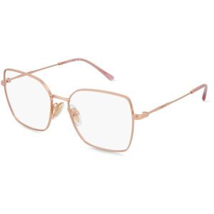 Luxottica Fashion Brillen Vertriebs GmbH Vogue VO4274 Damen-Brille inkl. Gläser Vollrand Geometrisch Metall-Gestell 53/17/135, Gold