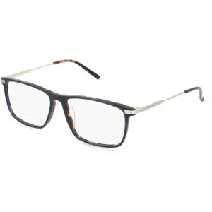 FERDINAND MENRAD GmbH & Co KG Fielmann 2219 CL LENNARD Herren-Brille inkl. Gläser Vollrand Quadratisch Acetat-Gestell 56/15/145, Blau