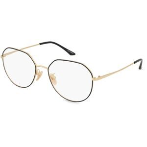 Luxottica Fashion Brillen Vertriebs GmbH Vogue 0VO4301D Damen-Brille inkl. Gläser Vollrand Quadratisch Metall-Gestell 55/18/145, Schwarz