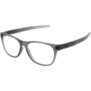 Luxottica Fashion Brillen Vertriebs GmbH Oakley OX8177 Herren-Brille inkl. Gläser Vollrand Quadratisch Kunststoff-Gestell 54/15/140, Grau