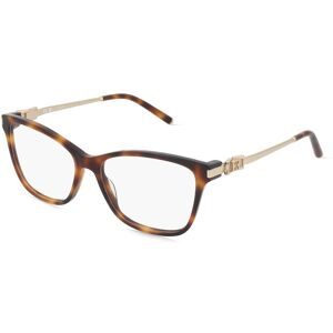 DE RIGO Vision D.A.CH. GmbH Escada VESG25 Damen-Brille inkl. Gläser Vollrand Quadratisch Kunststoff-Gestell 54/15/140, Havanna