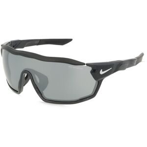 Marchon Germany GmbH Nike NKIU4706XN SHOW X RUSH N Unisex-Sonnenbrille Halbrand Monoscheibe Kunststoff-Gestell, Grau