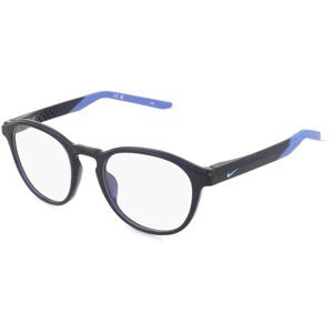 Marchon Germany GmbH Nike 7274 Herren-Brille inkl. Gläser Vollrand Rund Propionat-Gestell 50/20/140, Blau