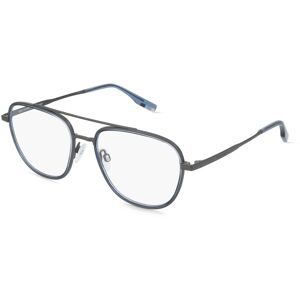 Eschenbach Optik GmbH Tom Tailor 671019 Unisex-Brille inkl. Gläser Vollrand Pilot Acetat-Gestell 54/18/140, Grau
