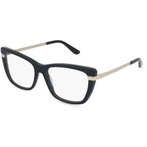 Marcolin Deutschland GmbH Guess GU50246 Damen-Brille inkl. Gläser Vollrand Eckig Acetat-Gestell 54/16/140, Schwarz