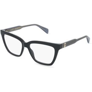 Marchon Germany GmbH Liu Jo LJ2840 Damen-Brille inkl. Gläser Vollrand Cat Eye Acetat-Gestell 53/15/140, Schwarz