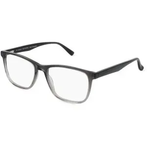 C&S CO. LTD. Fielmann ABC 075 FLEX CL Herren-Brille inkl. Gläser Vollrand Quadratisch Acetat-Gestell 54/17/145, Grau