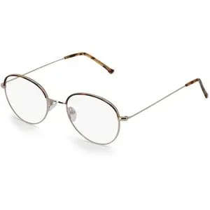 Wenzhou Bada Optical Co. , LTD Fielmann BD 422 PANTO CL Unisex-Brille inkl. Gläser Vollrand Panto Edelstahl-Gestell 46/20/145, Gold