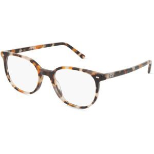 Luxottica Fashion Brillen Vertriebs GmbH Ray-Ban RX5397 Unisex-Brille inkl. Gläser Vollrand Geometrisch Acetat-Gestell 50/19/145, Havanna