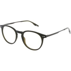 Eschenbach Optik GmbH Tom Tailor 671009 Unisex-Brille inkl. Gläser Vollrand Panto Acetat-Gestell 49/19/145, Grün