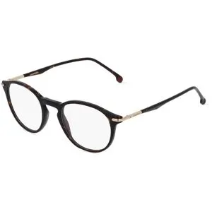 Safilo GmbH Carrera 284 Unisex-Brille inkl. Gläser Vollrand Panto Acetat-Gestell 49/21/145, Havanna
