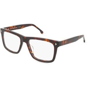 DE RIGO Vision D.A.CH. GmbH Lozza VL4347 Unisex-Brille inkl. Gläser Vollrand Quadratisch Acetat-Gestell 56/19/145, Havanna