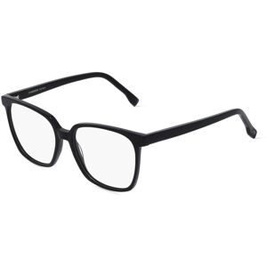 DE RIGO Vision D.A.CH. GmbH Rodenstock 5352 Unisex-Brille inkl. Gläser Vollrand Quadratisch Acetat-Gestell 54/16/140, Schwarz