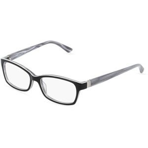 OWP Brillen GmbH Optische Werke Mexx 5350 Damen-Brille inkl. Gläser Vollrand Quadratisch Kunststoff-Gestell 53/15/135, Schwarz