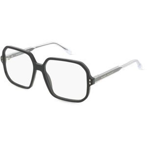 Safilo GmbH Isabel Marant IM 0168 Damen-Brille inkl. Gläser Vollrand Quadratisch Acetat-Gestell 55/15/145, Schwarz