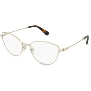 Luxottica Fashion Brillen Vertriebs GmbH Swarovski 0SK1012 Damen-Brille inkl. Gläser Vollrand Cat Eye Metall-Gestell 56/18/140, Gold