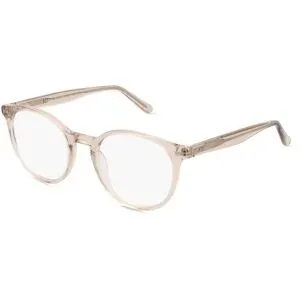 Wenzhou Bada Optical Co. , LTD Fielmann BD 553 FLEX FA Unisex-Brille inkl. Gläser Vollrand Panto Acetat-Gestell 50/20/145, Beige
