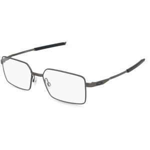 Luxottica Fashion Brillen Vertriebs GmbH Oakley 0OX3062 FOIL SQ Herren-Brille inkl. Gläser Vollrand Eckig Metall-Gestell 56/18/140, Grau
