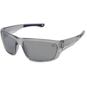 Marcolin Deutschland GmbH Timberland TB00002 Herren-Sonnenbrille Vollrand Quadratisch Kunststoff-Gestell, Grau