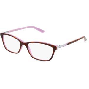 Luxottica Fashion Brillen Vertriebs GmbH Ralph RA7044 Damen-Brille inkl. Gläser Vollrand Cat Eye Acetat-Gestell 52/16/135, Havanna