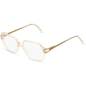 Wenzhou Bada Optical Co. , LTD Fielmann BD 520 FLEX CL Damen-Brille inkl. Gläser Vollrand Quadratisch Acetat-Gestell 53/16/130, Gelb