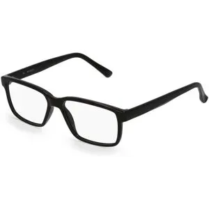 Zhangzhou Agilton Optical Co., Ltd. Fielmann MC 542 CL Herren-Brille inkl. Gläser Vollrand Quadratisch Propionat-Gestell 55/15/140, Schwarz