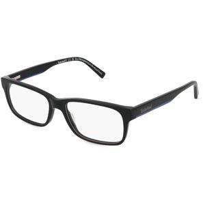 Marcolin Deutschland GmbH Timberland TB1847 Unisex-Brille inkl. Gläser Vollrand Quadratisch Acetat-Gestell 55/16/145, Schwarz