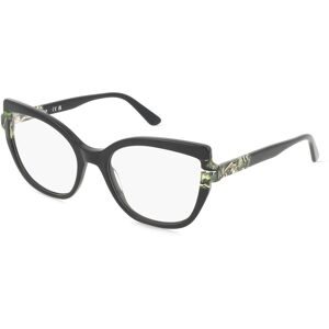 Marchon Germany GmbH Karl Lagerfeld KL6132 Unisex-Brille inkl. Gläser Vollrand Butterfly Acetat-Gestell 54/19/140, Schwarz