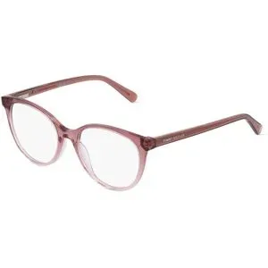 Safilo GmbH Tommy Hilfiger TH1888 Damen-Brille inkl. Gläser Vollrand Butterfly Acetat-Gestell 52/18/140, Pink