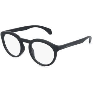 Luxottica Fashion Brillen Vertriebs GmbH Moncler ME3006U Unisex-Brille inkl. Gläser Vollrand Rund Kunststoff-Gestell 49/22/145, Schwarz